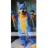 Blue Wolf Dog Fursuit Mascot Costume