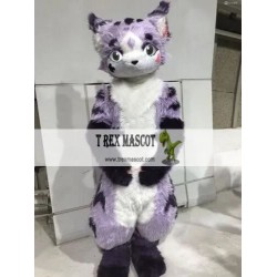 Long Fur Cat Girl Fursuit Mascot Costume