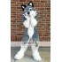 Grey Wolf Husky Dog Fursuit Mascot Costume