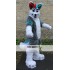 Grey Wolf Husky Dog Fursuit Mascot Costume