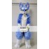 Blue Dog Fox Girl Fursuit Mascot Costume