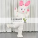 Bunny Easter White Rabbit Mascot Costume for Adult & Kids