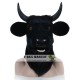 Animal Black cow Fursuit Head Mascot Head