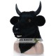 Animal Black cow Fursuit Head Mascot Head