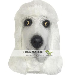 Animal Poodle dog Fursuit Head Mascot Head