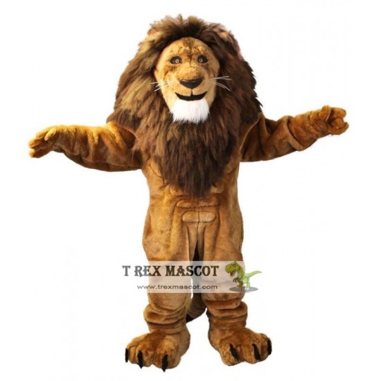 Adult Lion Mascot Costume