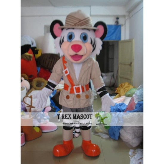 White Tiger Mascot Costumes