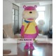 Pink Hippo Mascot Costume Pink Hippo Mascot Costume