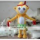 Cartoon Adult Little Yellow Monkey Mascot Costume Cartoon Adult Little Yellow Monkey Mascot Costume