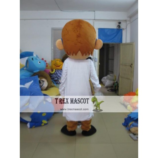 Adult Men Doctor Mascot Costume Adult Men Doctor Mascot Costume
