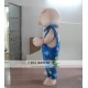 Blue Pig Mascot Costume Blue Pig Mascot Costume