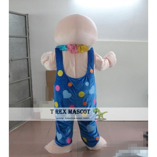 Blue Pig Mascot Costume Blue Pig Mascot Costume