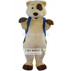 Brown Dog Mascot Costume