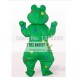 Colorful Frog Prince Mascot Costume Colorful Frog Prince Mascot Costume