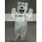 Iggy White Bear Mascot Costume