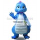 Blue Dinosaur Dragon Mascot Costume Blue Dinosaur Dragon Mascot Costume
