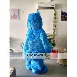 Blue Bear Mascot Costume