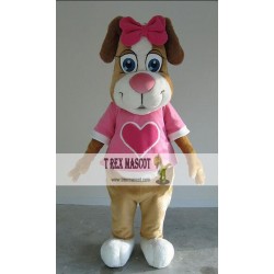 Dog Girl Mascot Costume