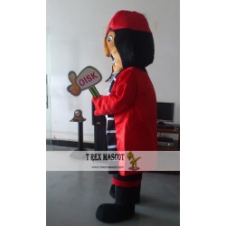 Captain Pirate Mascot Costume Plush Cartoon Costumess