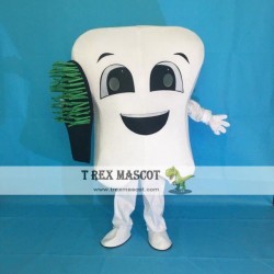 Tooth Mascot Costume Dental Care Mascot