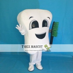 Tooth Mascot Costume Dental Care Mascot