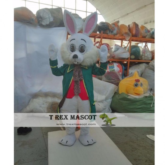 Halloween Mascot Wendell Rabbit Bunny Mascot Costume