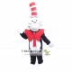 Animal Cat In The Hat Plush Adult Mascot Costume For Christmas Animal Cat In The Hat Plush Adult Mascot Costume For Christmas
