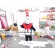 Animal Cat In The Hat Plush Adult Mascot Costume For Christmas Animal Cat In The Hat Plush Adult Mascot Costume For Christmas