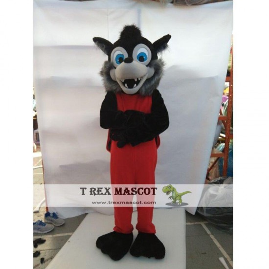 Animal Gray Wolf Plush Mascot Costume For Christmas Animal Gray Wolf Plush Mascot Costume For Christmas