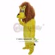 Animal Yellow Lion Plush Adult Mascot Costume For Christmas Animal Yellow Lion Plush Adult Mascot Costume For Christmas
