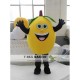 Fruit Yellow Lemon Mascot Cartoon Costume Fruit Yellow Lemon Mascot Cartoon Costume