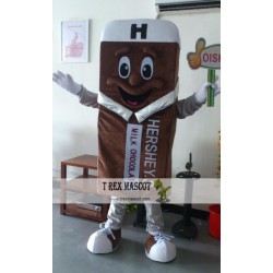 Chocolate Ice Cream Mascot Costume Plush Cartoon Costumess