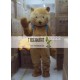 Brown Teddy Bear Gentleman Adult Mascot Costume Brown Teddy Bear Gentleman Adult Mascot Costume
