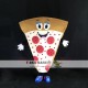 Adult Pizza Mascot Costume Cosplay Funny Emoji In Christmas Cool Costume For Adults