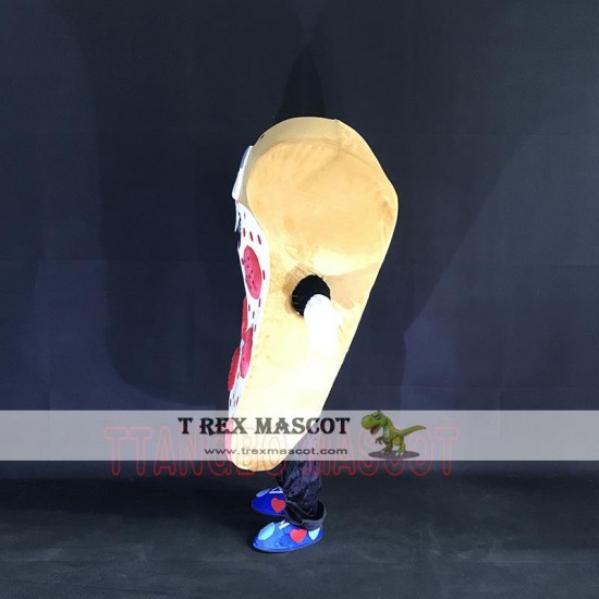 Adult Pizza Mascot Costume Cosplay Funny Emoji In Christmas Cool Costume For Adults