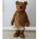 Furry Brown Teddy Bear Mascot Costume For Adult Furry Brown Teddy Bear Mascot Costume For Adult