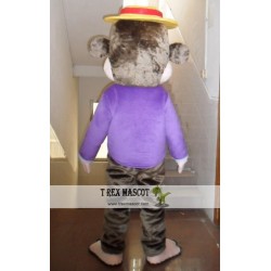 Smart Monkey Mascot Costume Adult Monkey Costume
