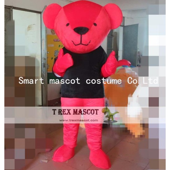 Bear Costume Adult Red Bear Mascot Costume Bear Costume Adult Red Bear Mascot Costume