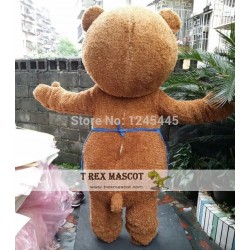 Adult Plush Teddy Bear Mascot Costume