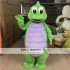 Green Dino Mascot Costume For Adult Dinosaur Costume