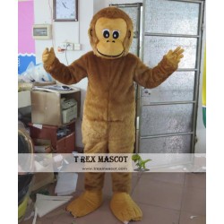 Happy Chimpanzee Mascot Costume Adult Chimpanzee Costume
