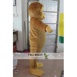 Happy Chimpanzee Mascot Costume Adult Chimpanzee Costume