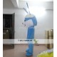 Adult Blue Bunny Mascot Costume