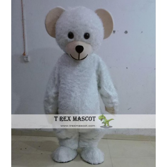 White Teddy Bear Costumes Adult Teddy Bear Mascot Costume