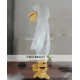 Adult White Furry Pelican Mascot Costume Adult White Furry Pelican Mascot Costume