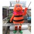 Adult Orange Bee Mascot Costume