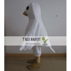 Adult White Bird Mascot Costume