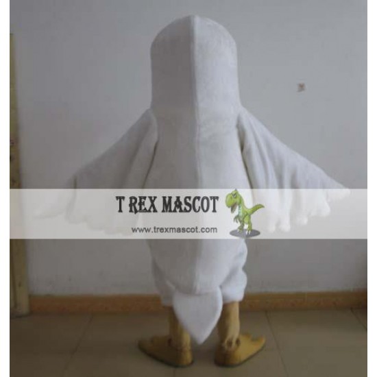 Adult White Bird Mascot Costume Adult White Bird Mascot Costume