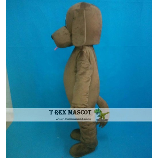 Brown Plush Dog Mascot Costume For Adult Brown Plush Dog Mascot Costume For Adult