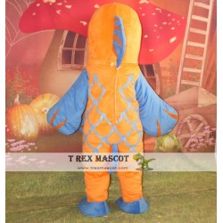 Golden Fish Mascot Costume For Adult